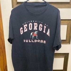 Vintage Georgia bulldogs t shirt